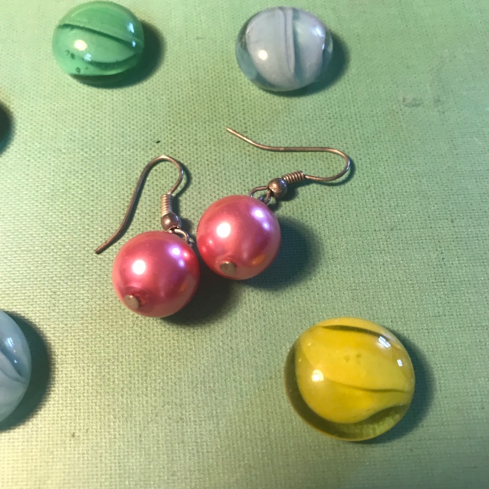 PINK 🍭 Vintage Earrings